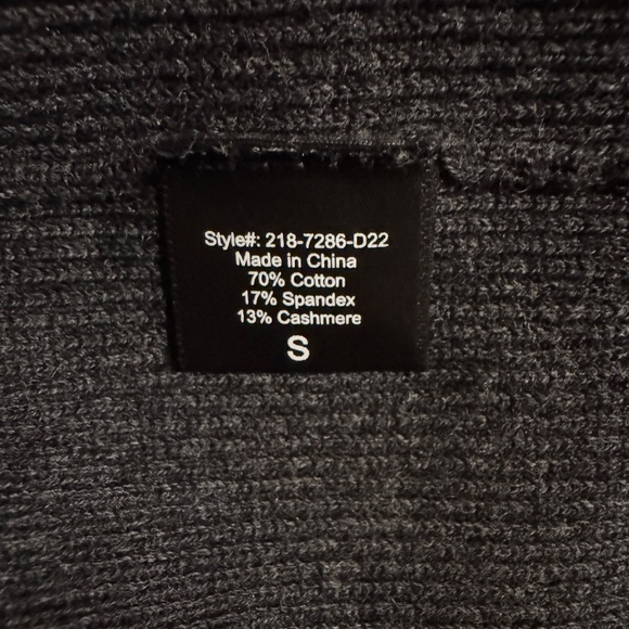 Jenni Kayne Sleeveless Sweater Dress - Charcoal - Small - Picture 8 of 9